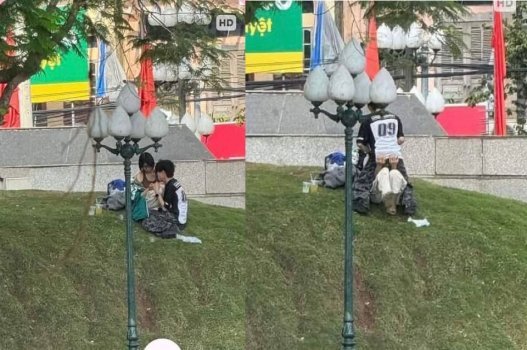 Phang nhau công viên Bắc Ninh sướng ngất